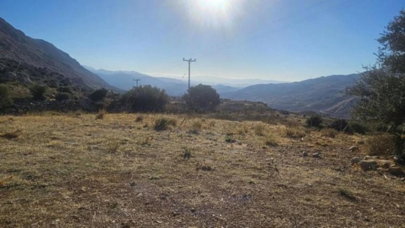 Krya Vrisi Kreta, Krya Vrisi Grundstück 250.000 m² - freier Blick auf die Berge Grundstück kaufen